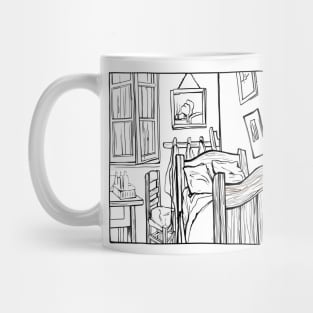 Van Gogh room Mug